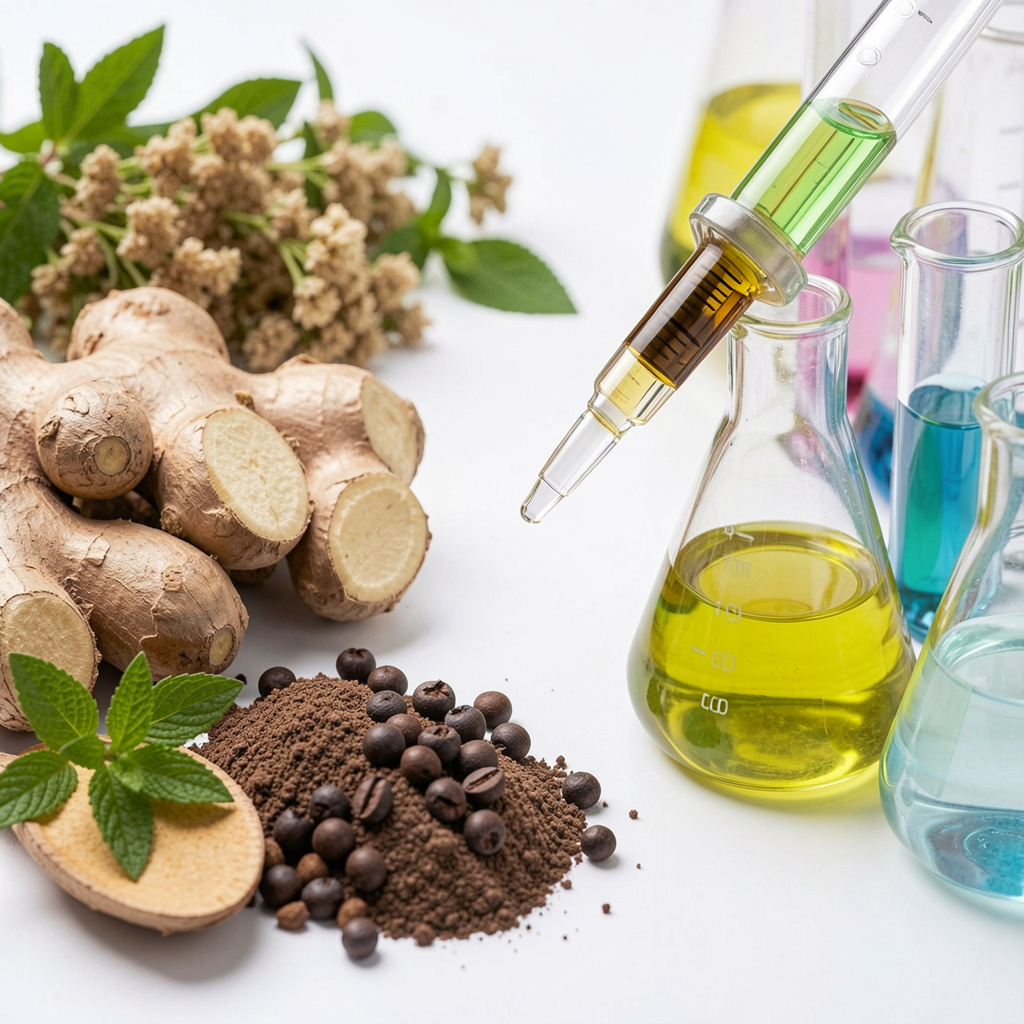 Natural ingredients and laboratory testing